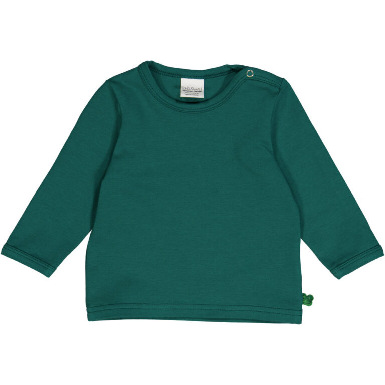 Bluză cu mânecă lungă Alfa pentru bebeluși – cucumber