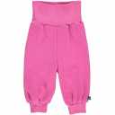 Pantaloni fucsia, groșl, din bumbac organic