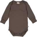 Body Cozy Me cu mânecă lungă pentru bebeluși în nuanța tower grey