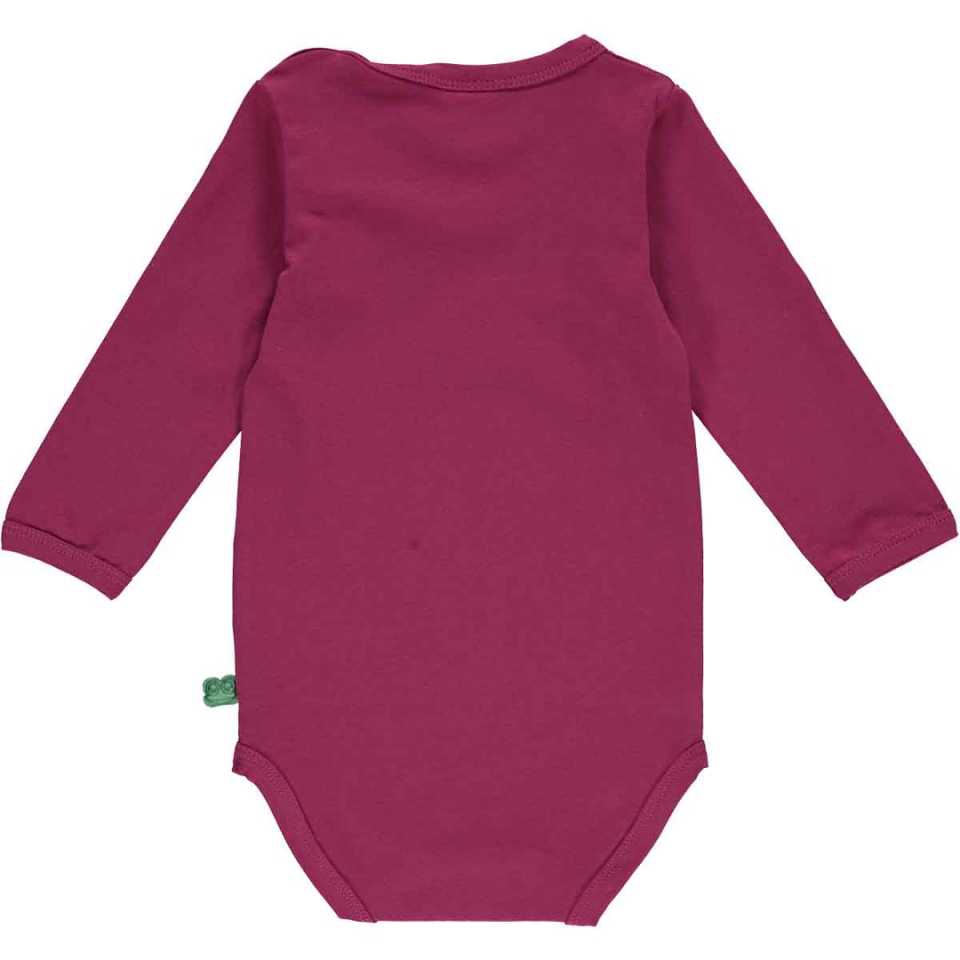 Body plum Alfa cu mânecă lungă pentru bebeluși