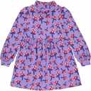 Rochie cu imprimeu ciuperci cu mânecă lungă pentru copii