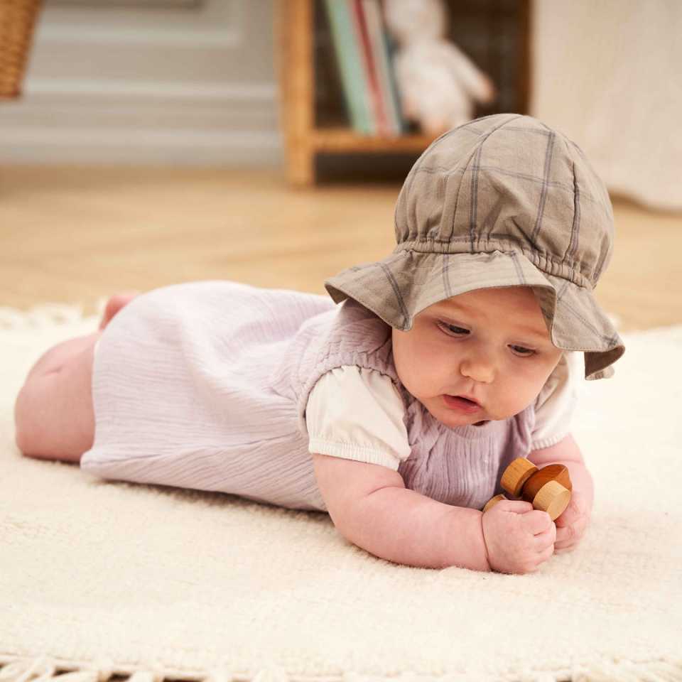 Rochie fără mâneci, lila din muselină