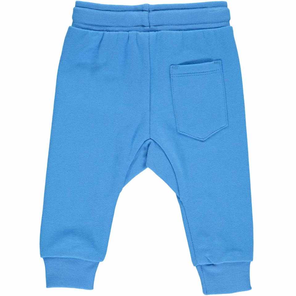 Pantaloni de trening pentru bebeluși în nuanța happy blue