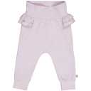 Pantaloni lila Cozy Me Flounce pentru bebeluși