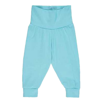 Pantaloni Alfa Funky pentru bebeluși în nuanța point blue
