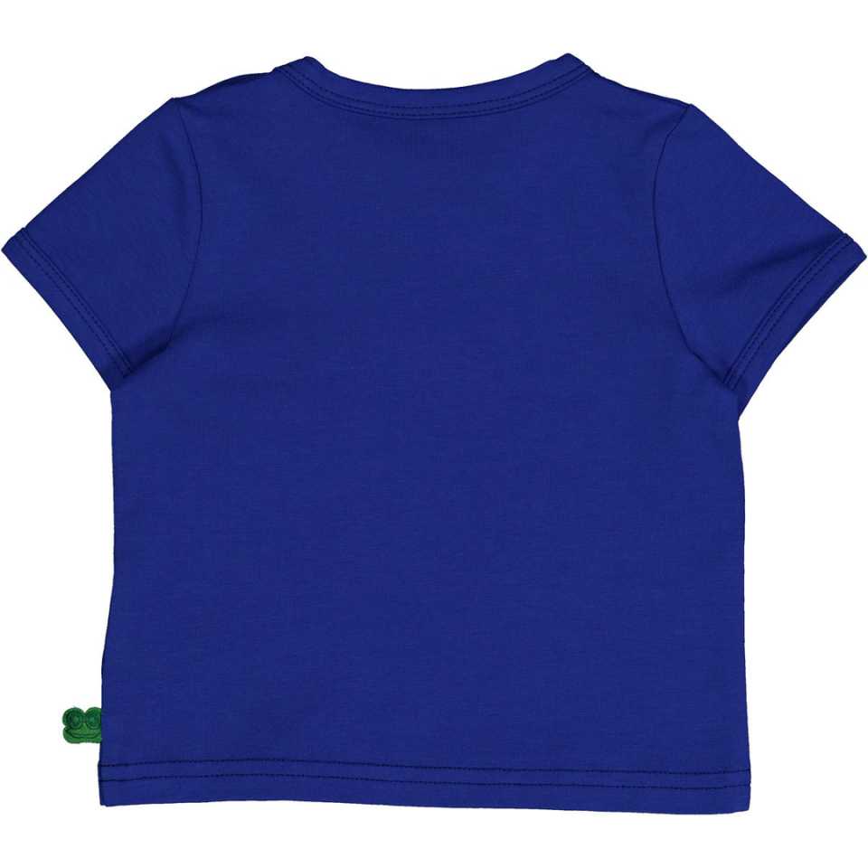 Tricou Alfa cu mânecă scurtă pentru bebeluși în nuanța surf