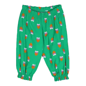 Pantaloni Heartbeat din bumbac poplin pentru copii