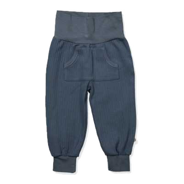 Pantaloni cu bandă elastică și buzunar central