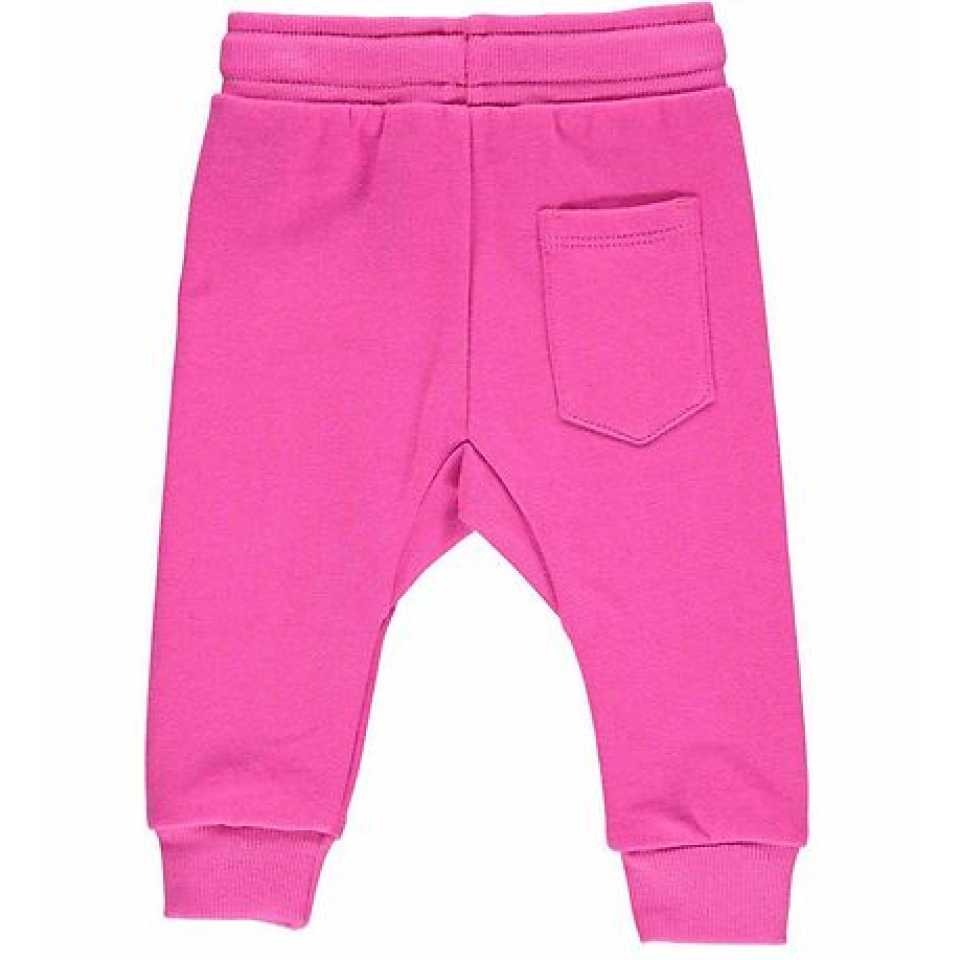 Pantaloni de trening pentru bebeluși în nuanța fucsia