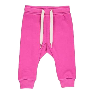 Pantaloni de trening pentru bebeluși în nuanța fucsia