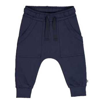 Pantaloni bleumarin cu buzunare mari