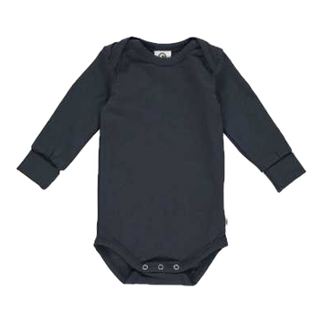 Body Cozy Me cu mânecă lungă, albastru închis