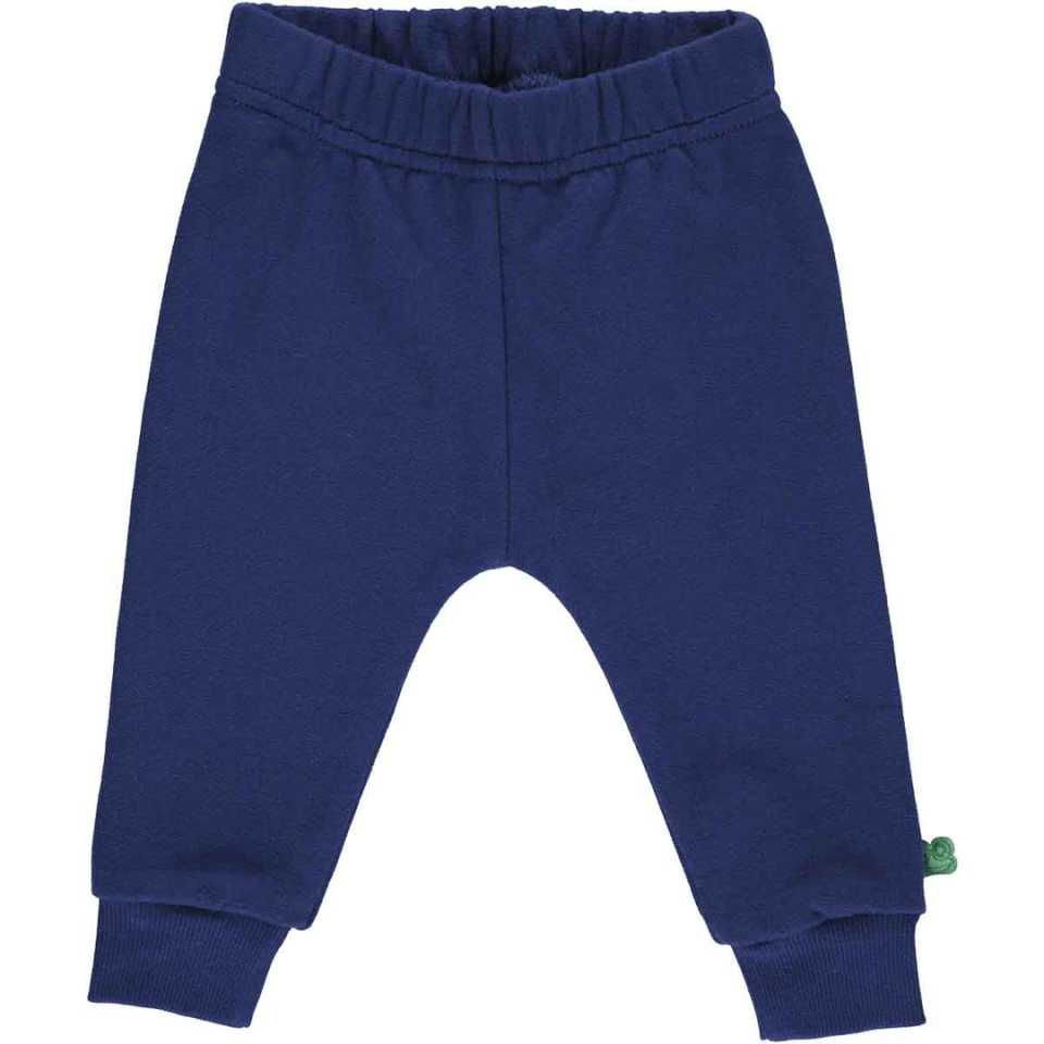 Pantaloni grosuți cu imprimeu tractor, albastru intens