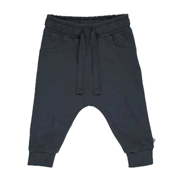 Pantaloni Cozy Me Dart cu buzunare aparente, albastru închis