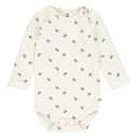 Body cu mânecă lungă și imprimeu mic cu tractoare