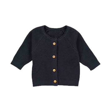 Cardigan tricotat, albastru închis