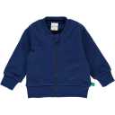 Jachetă Sweat cu fermoar, albastru intens