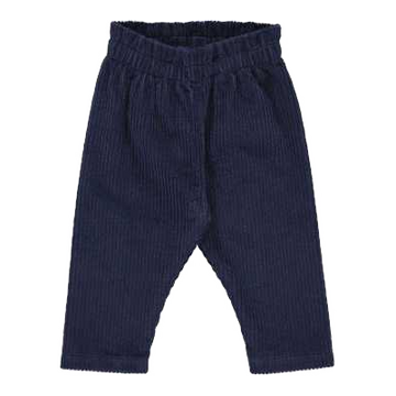 Pantaloni din reiat, albastru intens