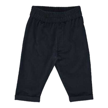 Pantaloni din reiat, albastru închis