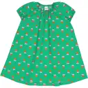 Rochie Heartbeat din poplin, cu mânecă scurtă