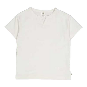 Tricou Cozy Me cu decolteu în V, crem