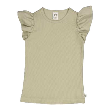 Tricou Cozy Me Rib, verde