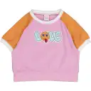 Tricou College Raglan, pastel