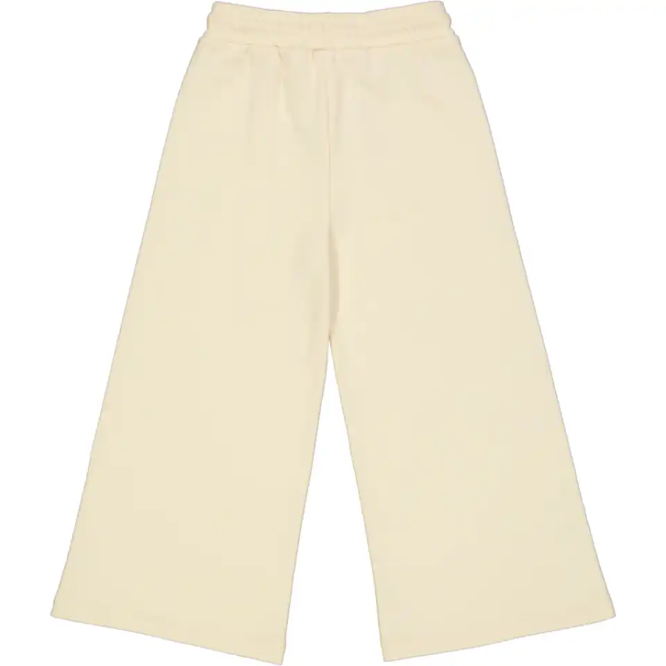 Pantaloni evazați ecru