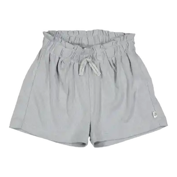 Pantaloni scurți pointelle cu talie elastică