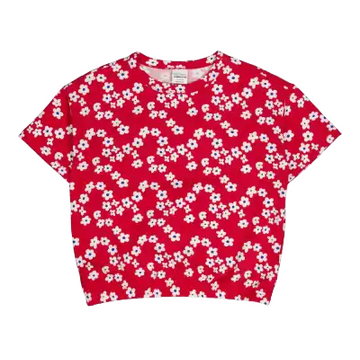 Tricou Gladly, roșu salsa
