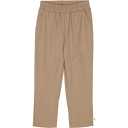 Pantaloni bej chino din poplin