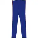 Pantaloni Alfa Rib cu dungă portocalie