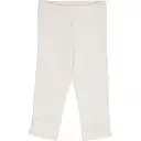 Colanți 3/4 Cozy Me, crem