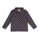 Cămașă Jaquard cu mânecă lungă, gri