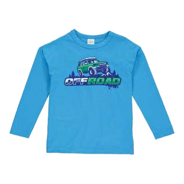 Bluza Offroad cu mânecă lungă, albastră