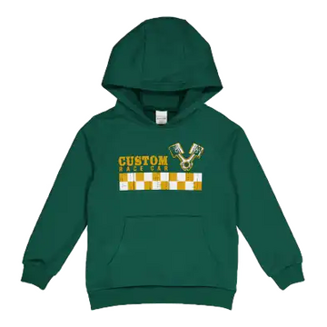 Hanorac Racing Print, verde