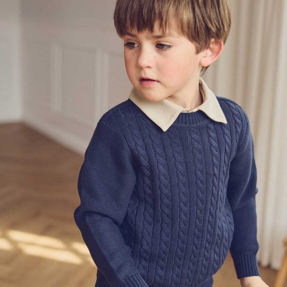 Bluza Cozy Me cu guler, bej