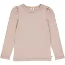 Bluza roz pal cu umeri bufanți