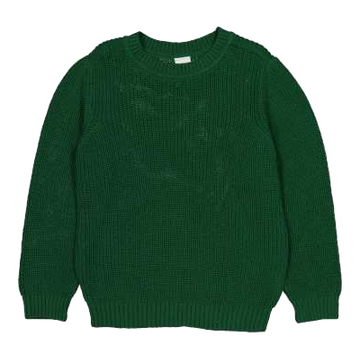 Pulover gros Knit Chunky, verde