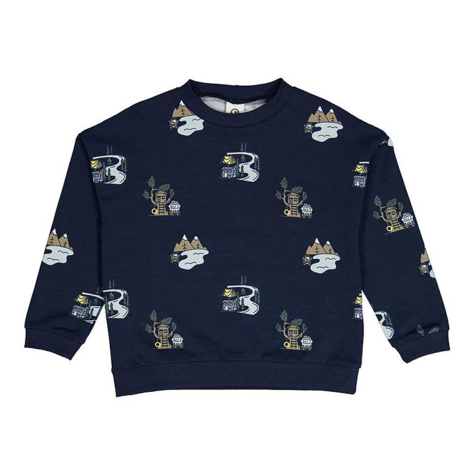 Bluza grosuță Camp, bleumarin