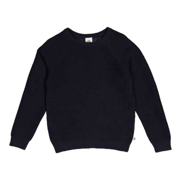 Pulover tricotat bleumarin