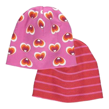 Set căciuli Heart fuchsia