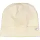 Căciuliță beanie crem pentru copii din bumbac organic