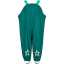 Set de ploaie format din geaca si pantaloni salopeta, verde cucumber