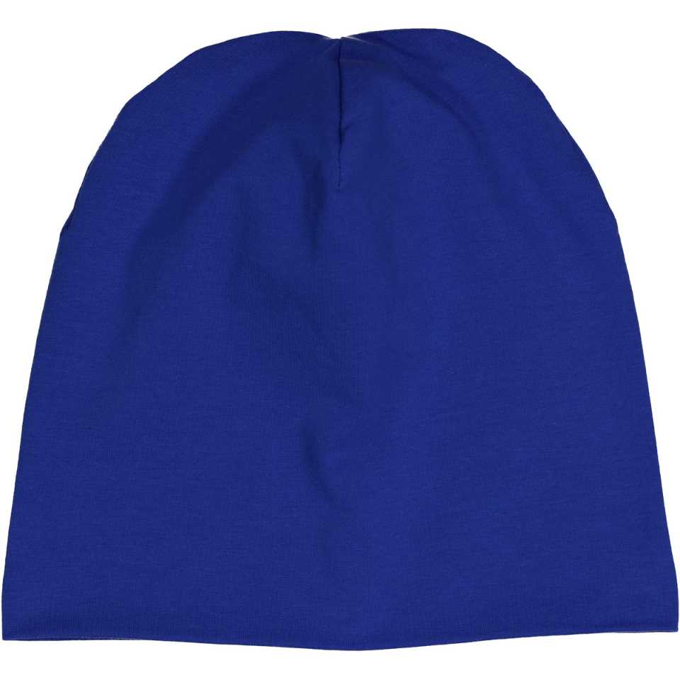 Set 2 căciulițe beanie pentru bebeluși din bumbac organic, verde și albastru