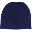 Set 2 căciulițe tip beanie pentru copii din bumbac organic, albastru și bleumarin