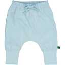 Pantaloni Alfa Volume din bumbac organi, bleu
