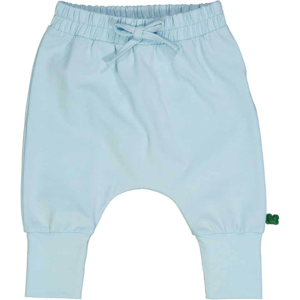 Pantaloni Alfa Volume din bumbac organi, bleu