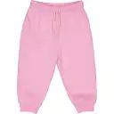 Pantaloni de trening pentru bebeluși din bumbac organic – roz intens