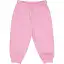 Pantaloni de trening pentru bebeluși din bumbac organic – roz intens